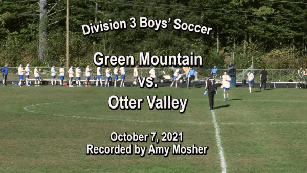 GMUHS Boys’ Soccer vs Otter Valley