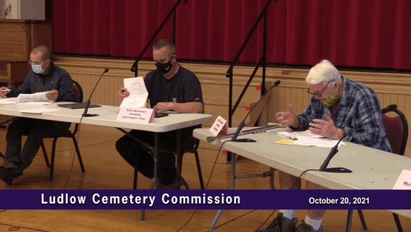 Ludlow Cemetery Commission 10/20