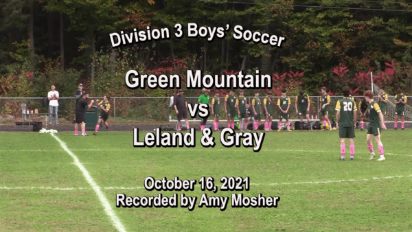 GMUHS Boys’ Soccer vs Leland & Gray