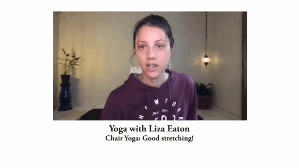 Yoga with Liza- Chair Yoga Good Stretching