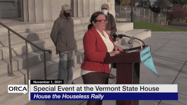 House the Houseless Rally at VT State House