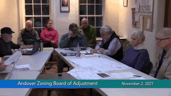 Andover Zoning Board of Adjustment 11/2