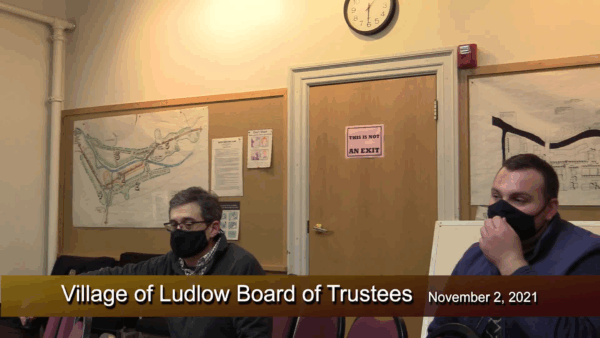 Village of Ludlow Board of Trustees 11/2
