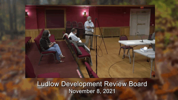Ludlow Development Review Board 11/8
