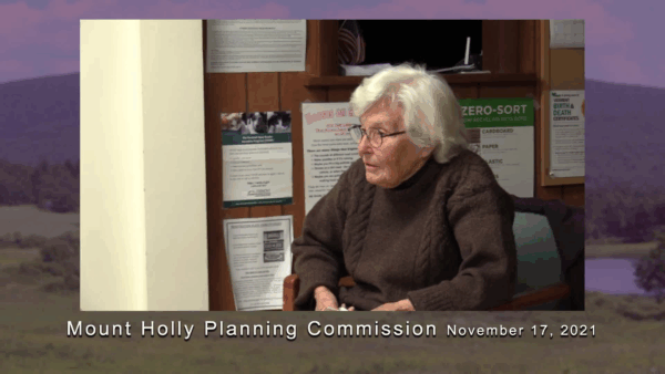Mount Holly Planning Commission 11/17