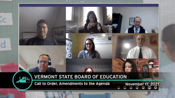Vermont State Board of Education 11/17
