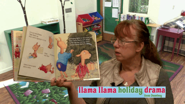 Cavendish Library Story Time- llama holiday