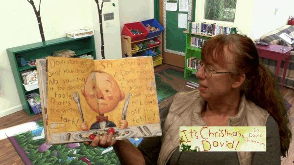Cavendish Library Story Time- It’s Christmas, David!