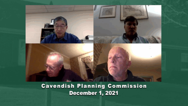 Cavendish Planning Commission 12/1