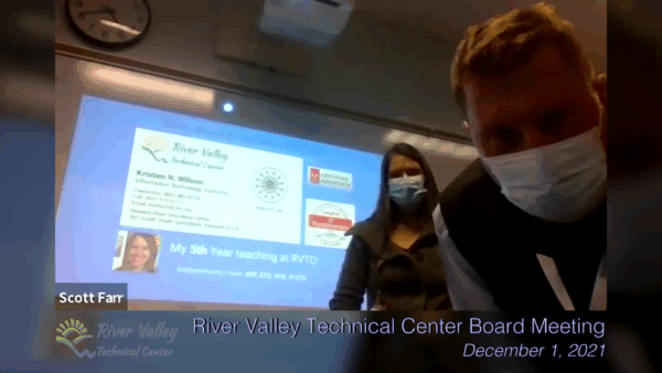 RVTC Board Meeting 12/1