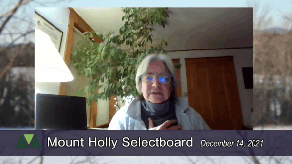Mount Holly Selectboard 12/14