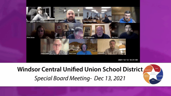 WCUUSD- Winter Sports Special Meeting 12/13