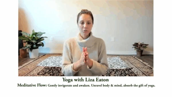 Yoga with Liza- Gentle Flow Absorb the Gift of Yoga
