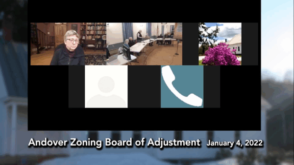 Andover Zoning Board of Adjustment 1/4