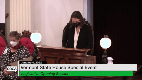 Vermont Legislative Opening Session