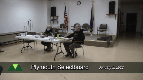 Plymouth Selectboard 1/3