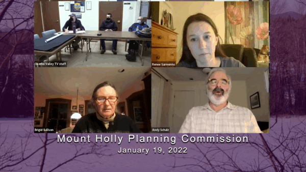 Mount Holly Planning Commission 1/19