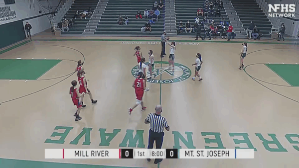 Mill River Union HS Girls’ Basketball at MSJ