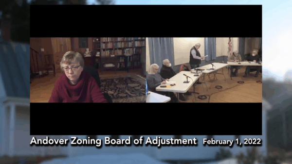 Andover Zoning Board of Adjustment 2/1