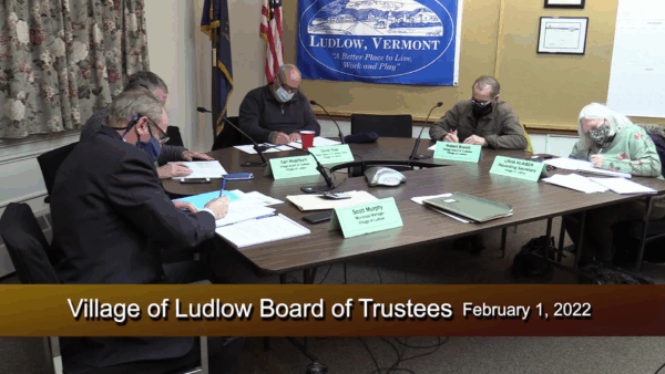 Village of Ludlow Board of Trustees 2/1