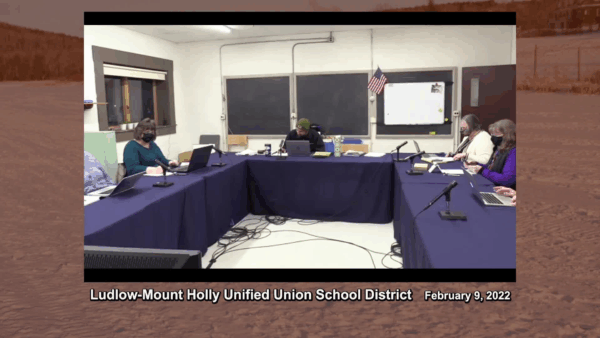 Ludlow-Mount Holly Unified Union School District 2/9