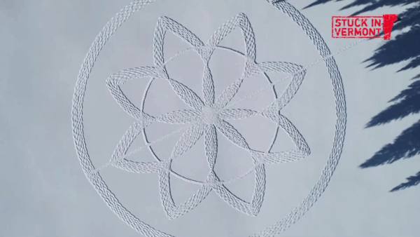 Stuck in VT- John Predom’s Snowshoe Art