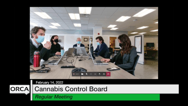 Cannabis Control Board 2/14