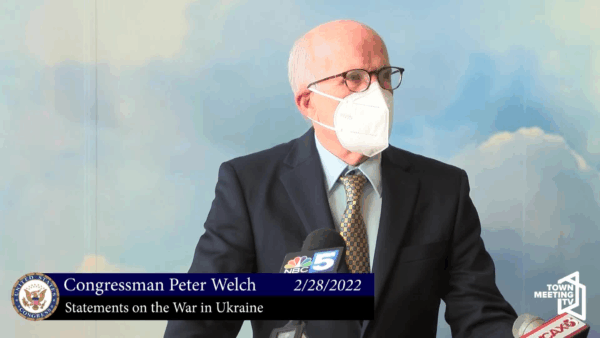 Rep. Welch Statements on the War in Ukraine