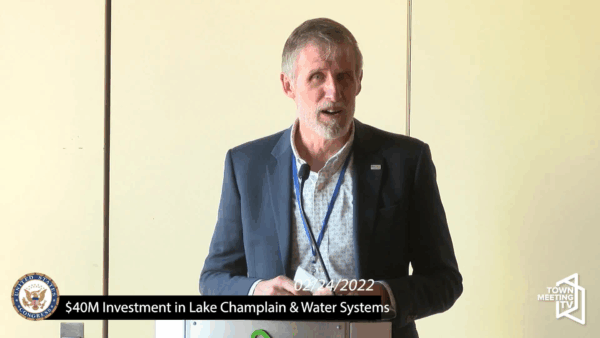 Sen. Leahy & EPA Officials- Funding for Lake Champlain