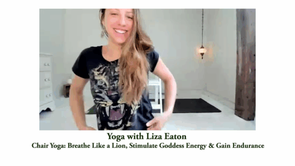 Yoga with Liza- Breathe Like a Lion
