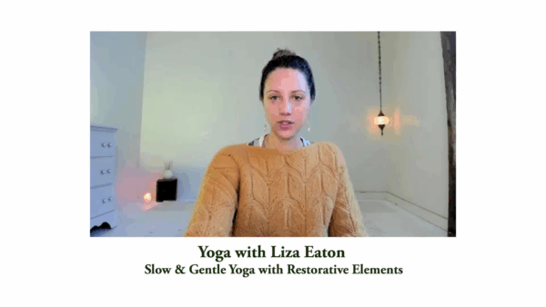Yoga with Liza- Slow & Gentle with Restorative Elements