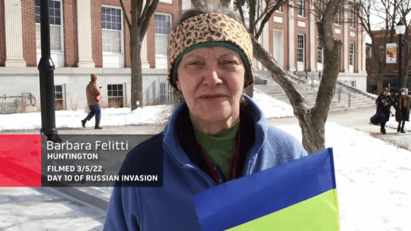 Stuck in Vermont- Support for Ukraine