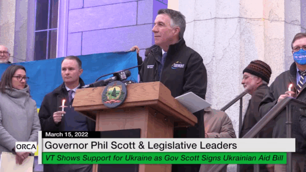 Governor Scott Signs Ukrainian Aid Bill