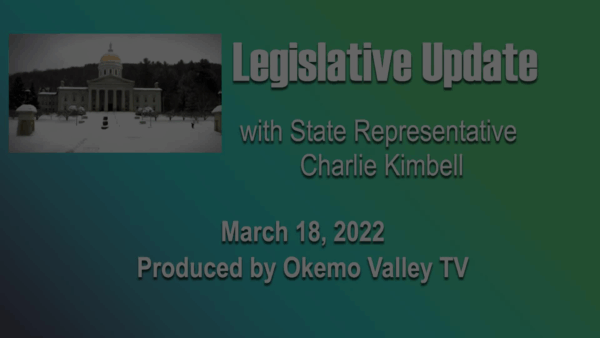 Legislative Update w/ State Rep. Kimbell