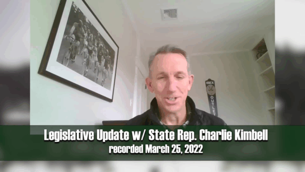 Legislative Update w/ Rep. Charlie Kimbell