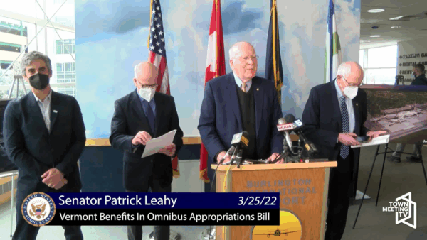 Sens. Leahy & Sanders  / Rep. Welch on Omnibus Bill