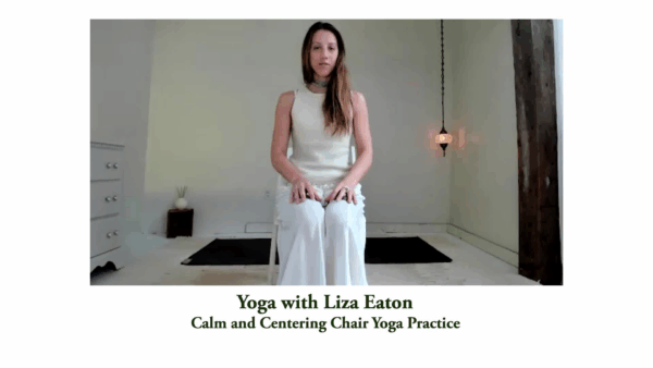 Yoga with Liza- Calm & Centering Chair Yoga Practice