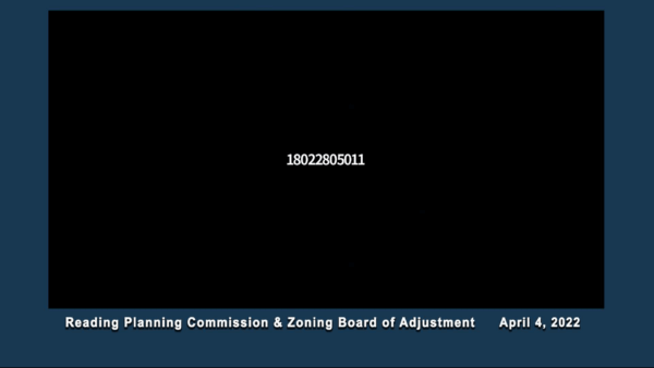 Reading Planning Commission 4/4