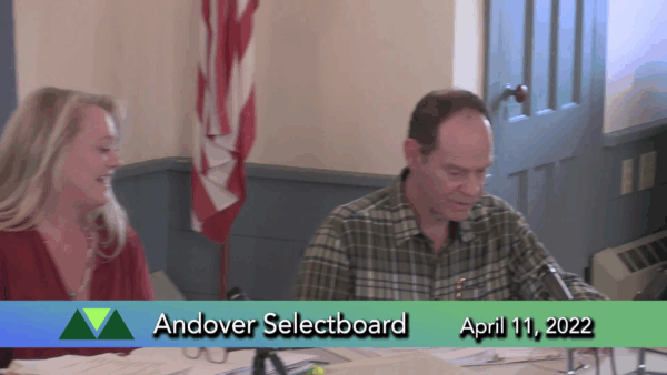 Andover Selectboard 4/11