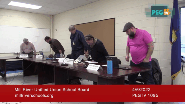 Mill River Unified Union School Board 4/6