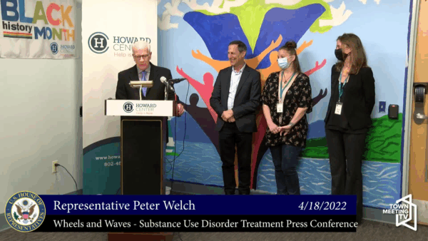 Rep. Welch- Substance Use Treatment Press Conference
