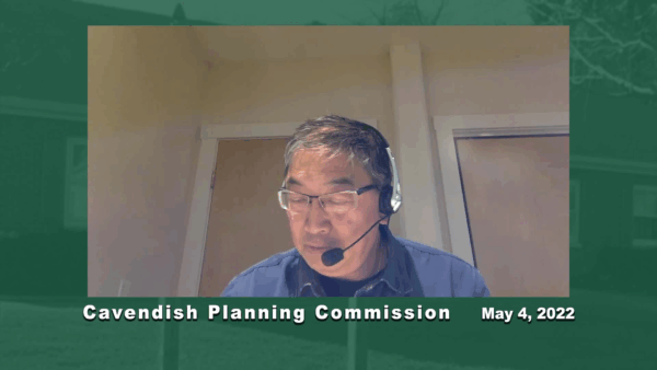 Cavendish Planning Commission 5/4