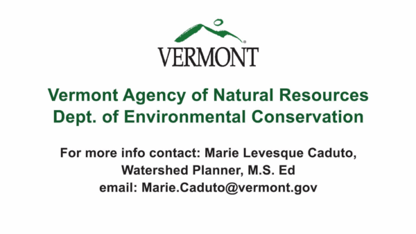 Basin 10 “Kick Off” Meeting for the Ottauquechee River