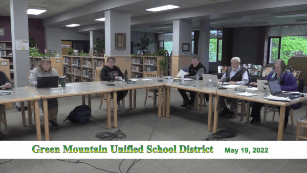Green Mountain Unified School District 5/19