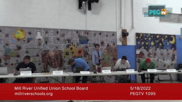 Mill River Unified Union School Board 5/18