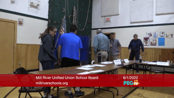 Mill River Unified Union School Board 6/1