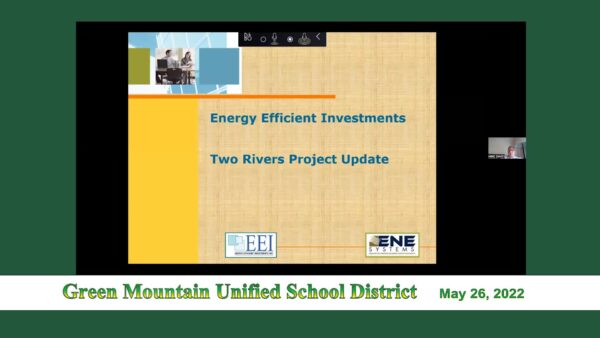 Green Mountain Unified School District Special Meeting 5/26