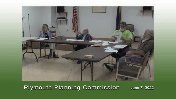 Plymouth Planning Commission & Zoning Board 6/7