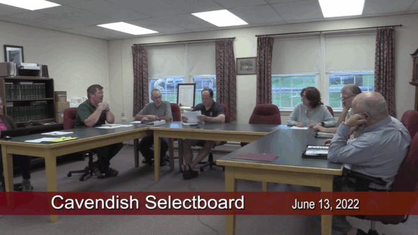 Cavendish Selectboard 6/13