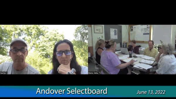 Andover Selectboard 6/13